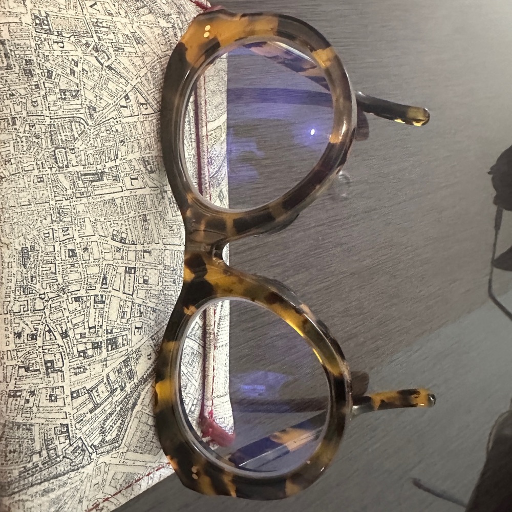 Oversized prescription glasses